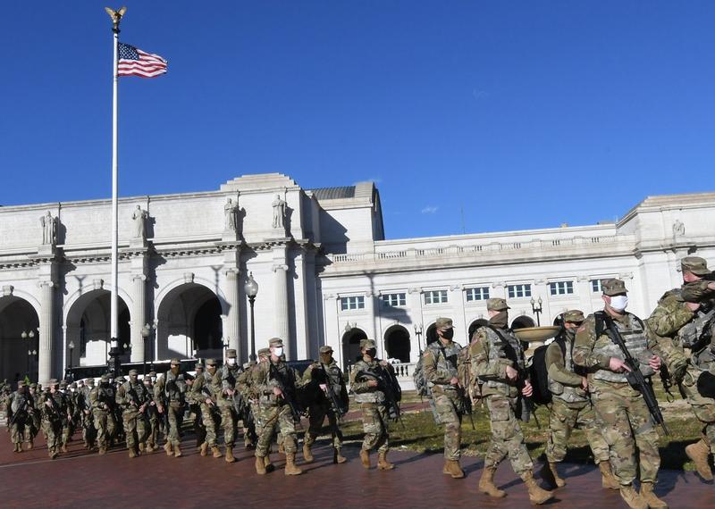 Garda Nationala in Washington D.C., Foto: Paul Hennessy-SOPA Images / Shutterstock Editorial / Profimedia