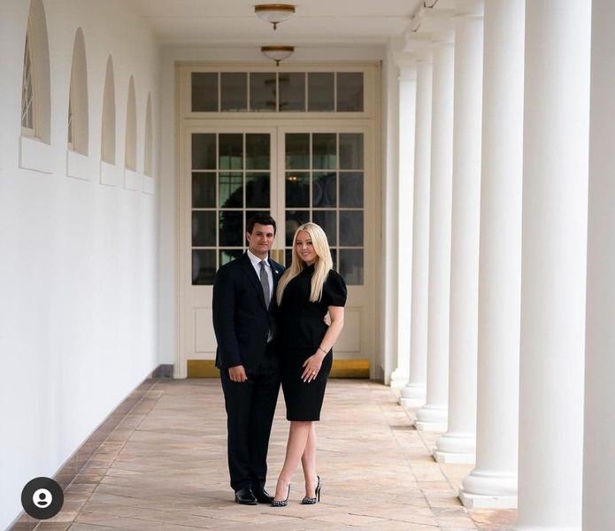 Tiffany Trump si logodnicul (instagram), Foto: Hotnews