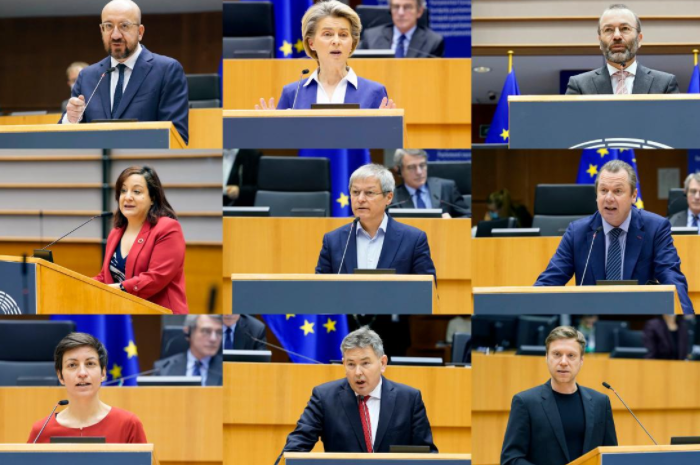 Eurodeputatii au dezbatut cu presedintii Consiliului si Comisiei , Foto: Parlamentul European