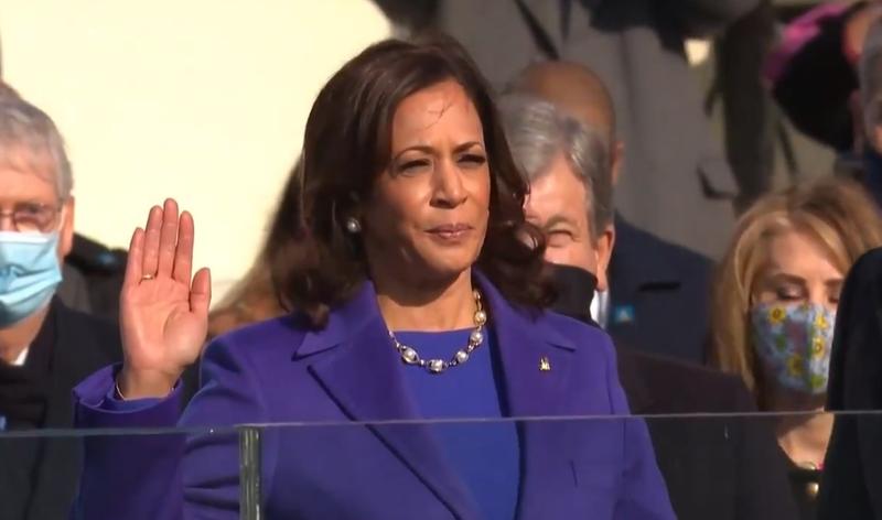 Kamala Harris, inaugurare, Foto: Captura