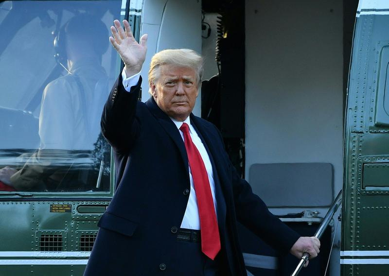 Trump imbarcandu-se la bordul Marine One, Foto: Mandel Ngan / AFP / Profimedia Images