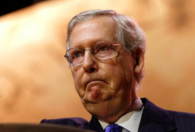 Liderul senatorilor republicani, Mitch McConnell, Foto: Trevor Collins / Alamy / Profimedia Images