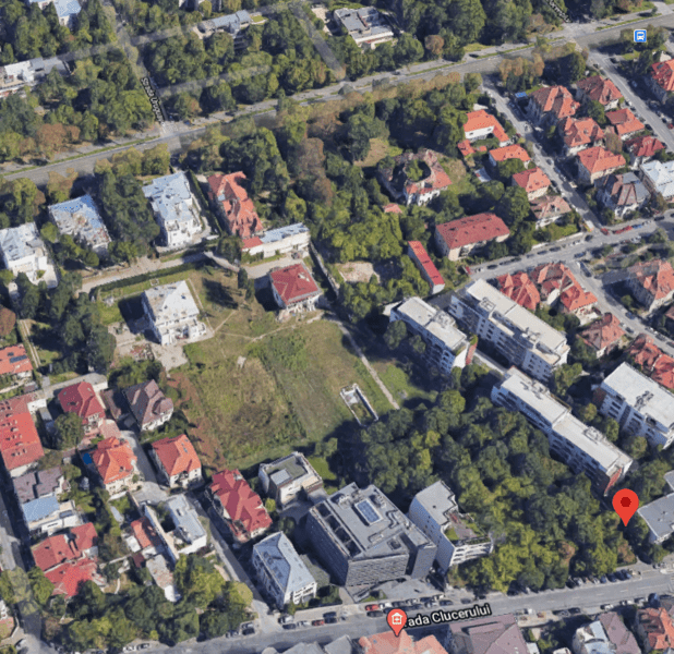 terenul pentru care s-a amis avizul de defrisare, Foto: Google Maps