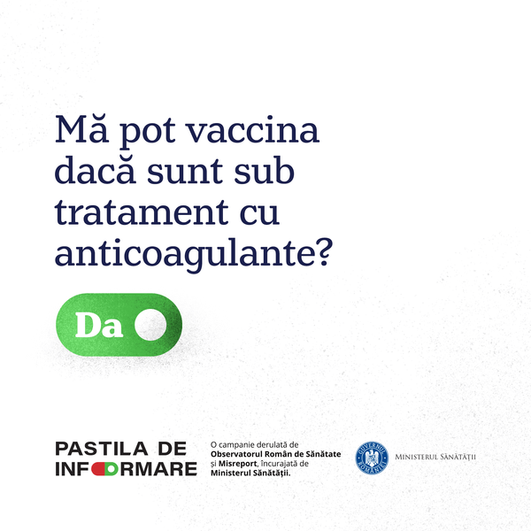 Pastila de informare, Foto: Observatorul Roman de Sanatate