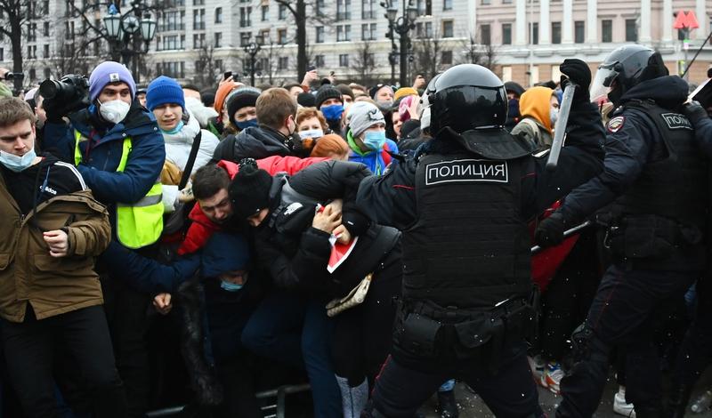 Proteste în Rusia, Foto: Profimedia Images / Evgeny Odinokov / Sputnik