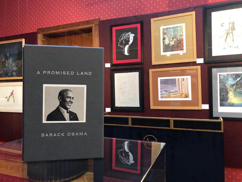Pământul făgăduinței, de Barack Obama, New York, 2020, exemplar de lux, cu etui și semnătura olografă a autorului, Foto: Artmark