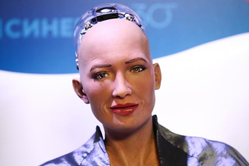 Robotul Sophia, Foto: Mikhail Tereschenko / TASS / Profimedia Images