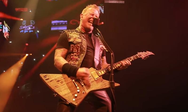 James Hetfield, Foto: Captura YouTube