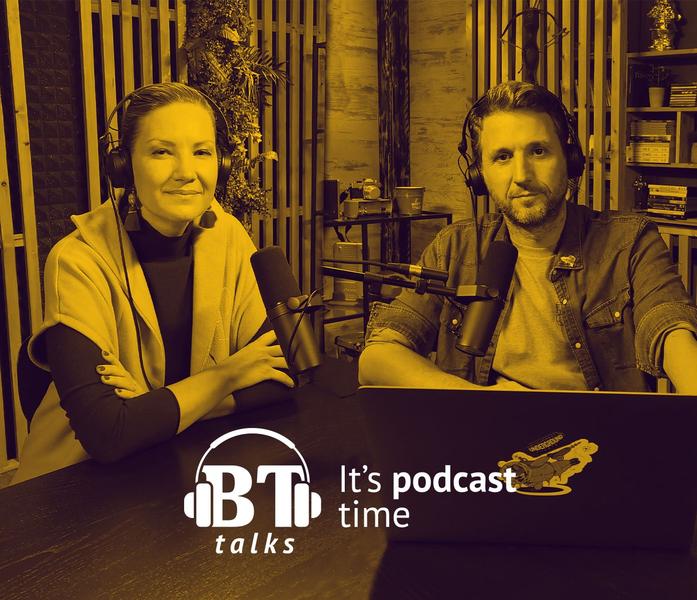 Melania Medeleanu la podcastul BT, Foto: Banca Transilvania