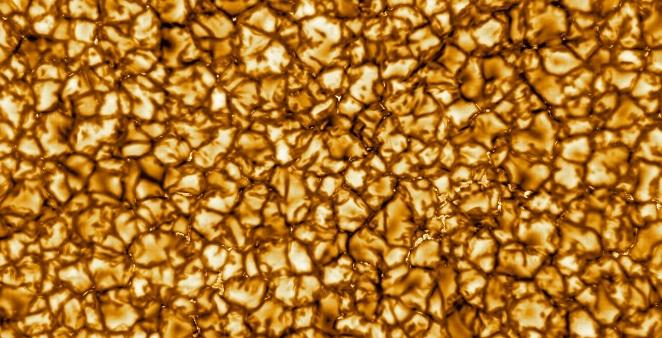 Imagine de înaltă rezoluție a suprafeței Soarelui , Foto: NASA