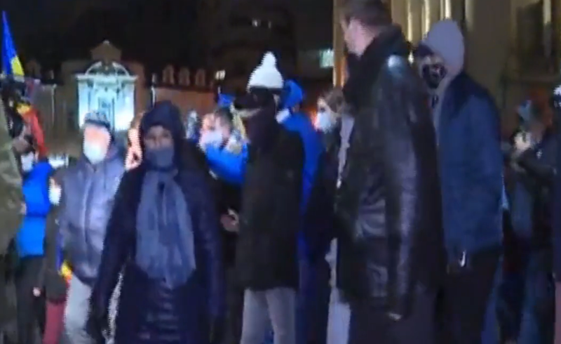 protest, Foto: Captura video