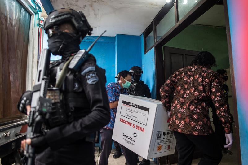 Vaccin anti-Covid in Indonezia, Foto: Juni Kriswanto/ AFP/ Profimedia