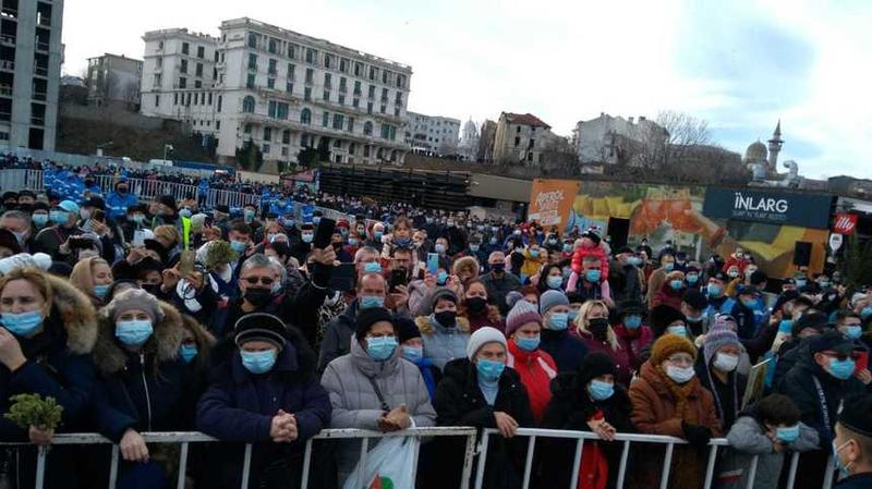 slujba de Boboteaza de la Constanta, Foto: News.ro