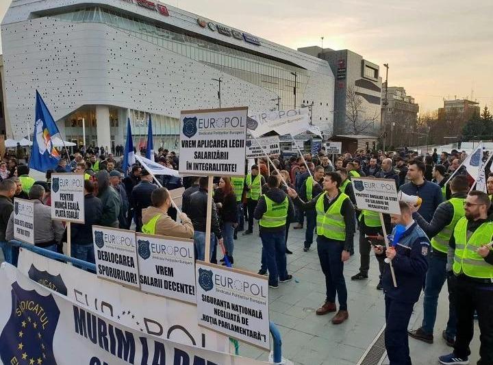 Poteste politisti, Foto: Sindicatul Politistilor Europol