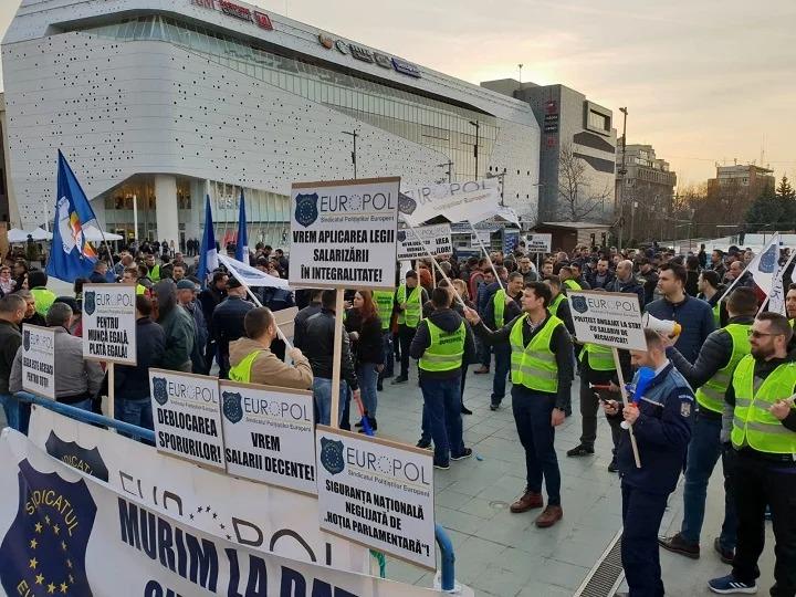 Poteste politisti, Foto: Sindicatul Politistilor Europol