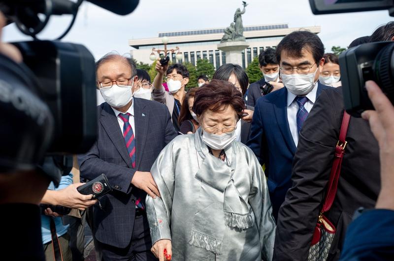 Una din victimele care au dat in judecata guvernul japonez, Foto: Sanghwan Jung / Shutterstock Editorial / Profimedia