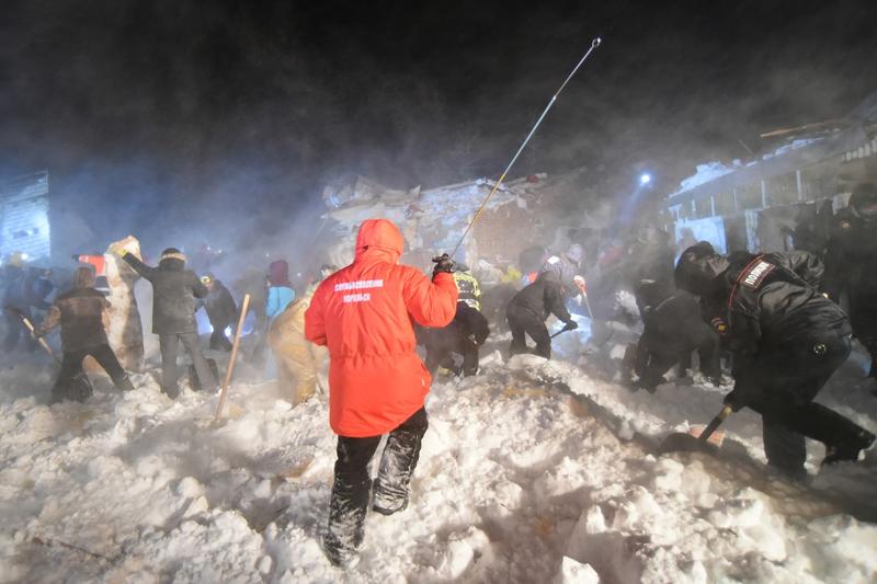 Avalansa Rusia, Foto: Denis Kozhevnikov / TASS / Profimedia