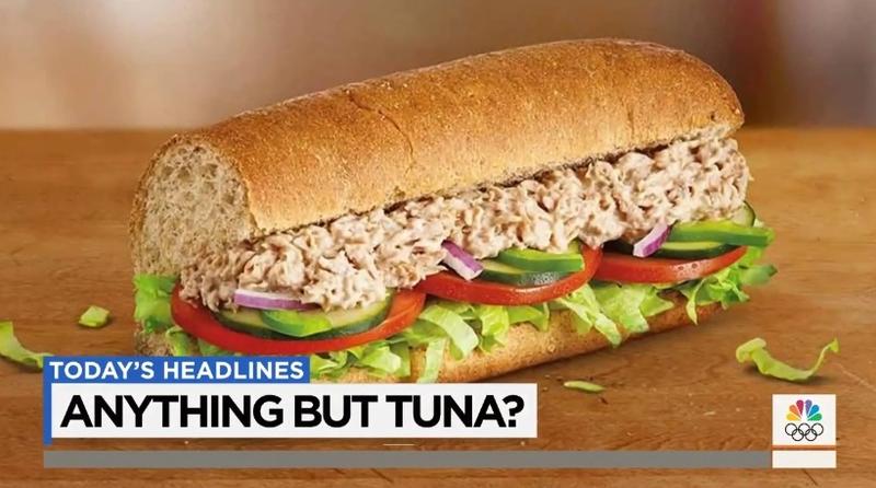 Sandvis cu ton Subway, Foto: Captura video