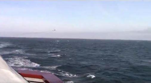 Su-24 trecand pe langa USS Donald Cook, Foto: Captura video