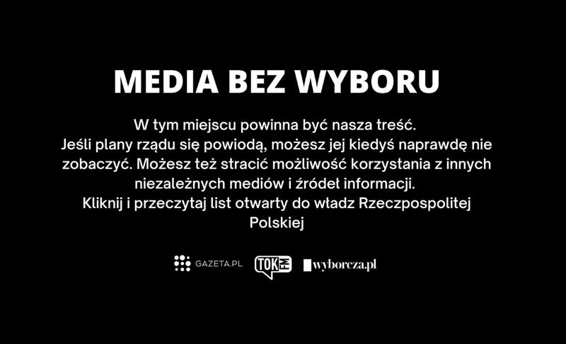Protest mass media poloneza, Foto: Gazeta.pl