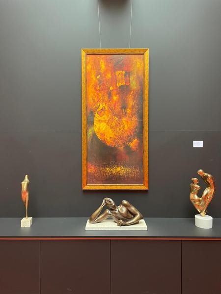 Nova - Adrian Ghenie, la Palatul Cesianu-Racoviță, Foto: Artmark