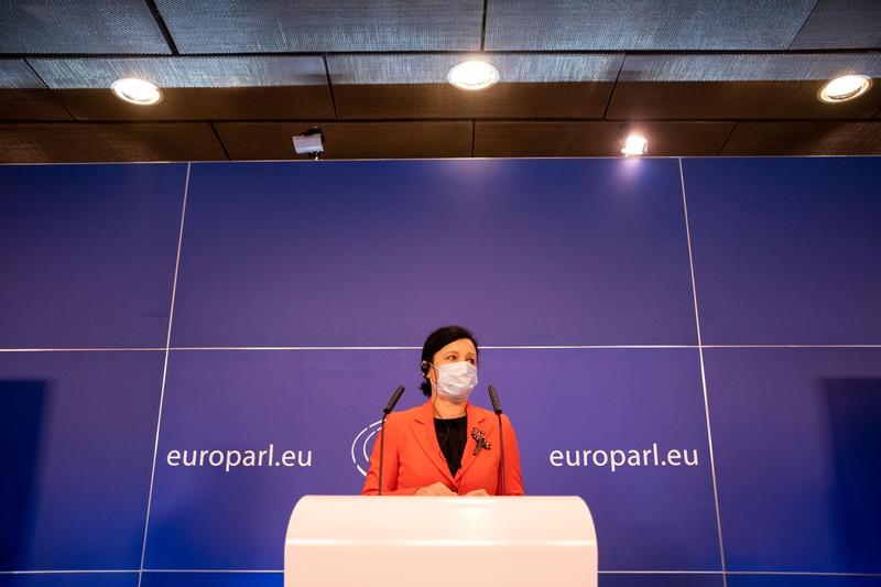 Vera Jourova, Foto: Martin Bertrand / AFP / Profimedia Images