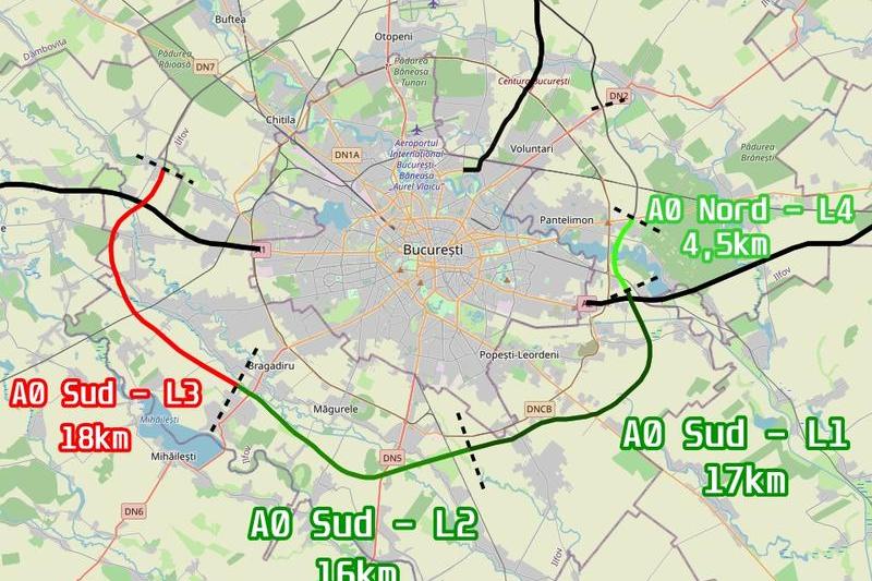 A0 Sud - Loturi in lucru - februarie 2021, Foto: Hotnews