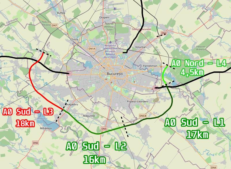 A0 Sud - Loturi in lucru - februarie 2021, Foto: Hotnews