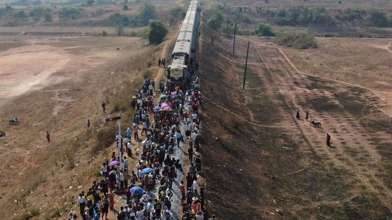 Protest Myanmar, Foto: EyePress via AFP / AFP / Profimedia