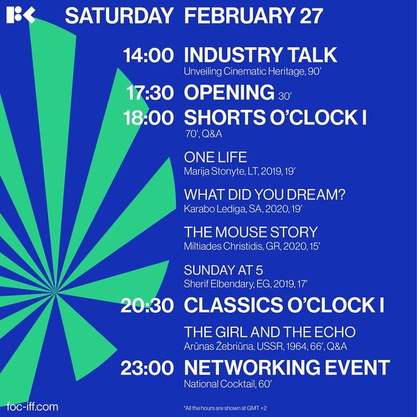 Film O'Clock Festival 2021, Foto: Festival Scope