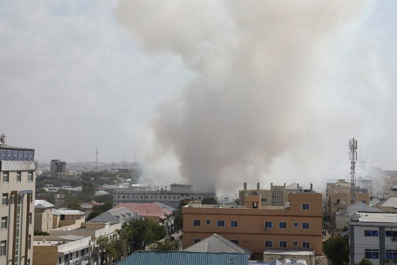 Explozie Mogadishu, Foto: Hassan Bashi / Xinhua News / Profimedia Images