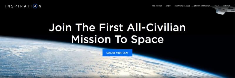 Prima misiune 100% civila in spatiu, Foto: Inspiration4