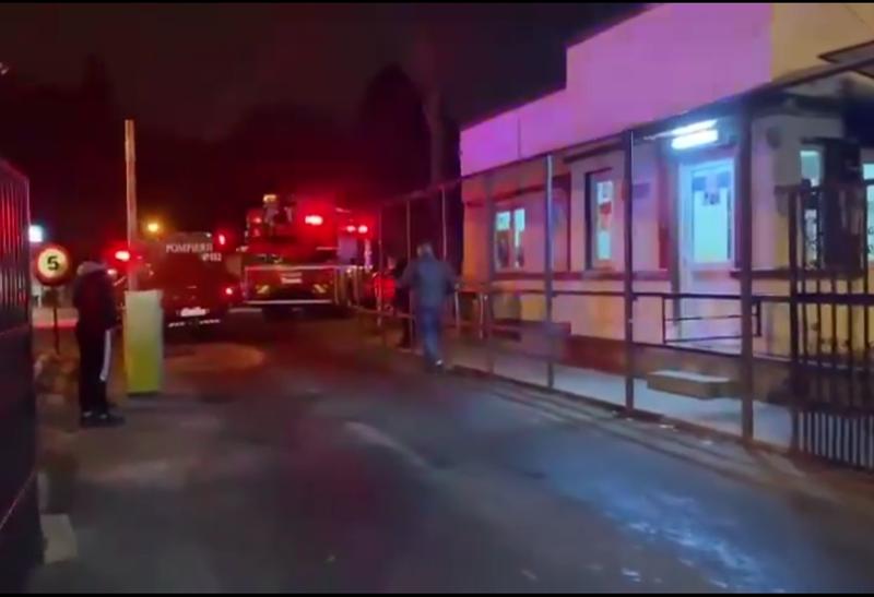 Interventia pompierilor la Marius Nasta, Foto: Captura Facebook