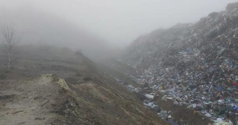 Rampa de gunoi de la Valenii de Munte, Foto: Captura YouTube