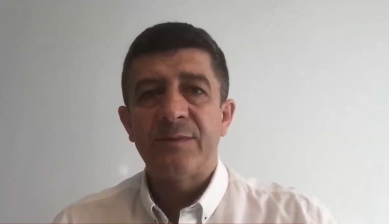 Florian Libocor, ec sef BRD, la conferinta de joi, Foto: Hotnews