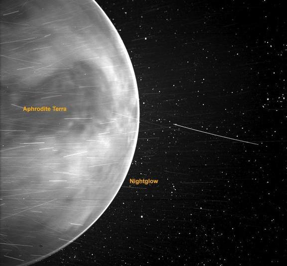 Imagine cu venus trimisa de sonda Parker, Foto: NASA