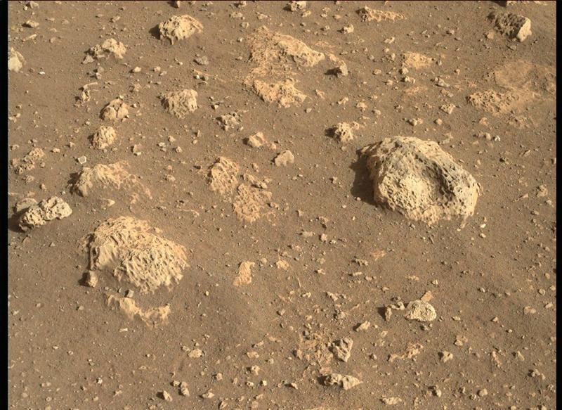 In craterul Jezero, Marte, Foto: NASA