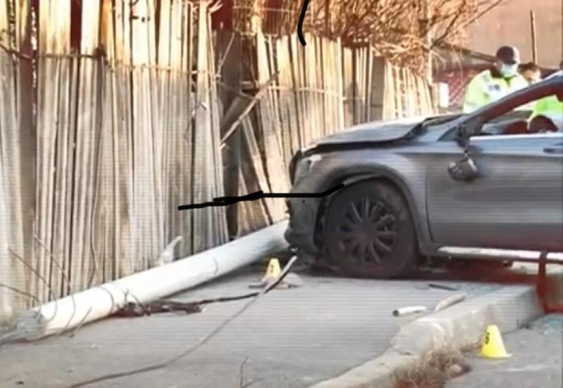 accident in sectorul 2, Foto: Captura