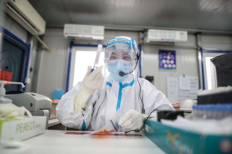 Testare coronavirus China, Foto: Pan Yulong / Xinhua News / Profimedia