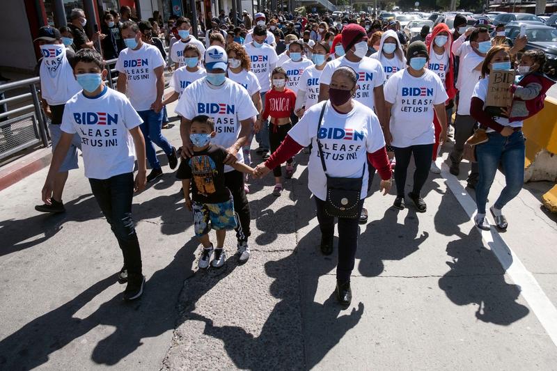 Migranti la granita sudica a SUA, Foto: Guillermo Arias / AFP / Profimedia Images