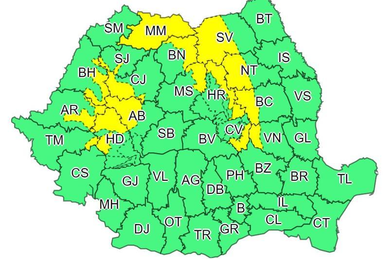 Avertizare meteo, Foto: ANM