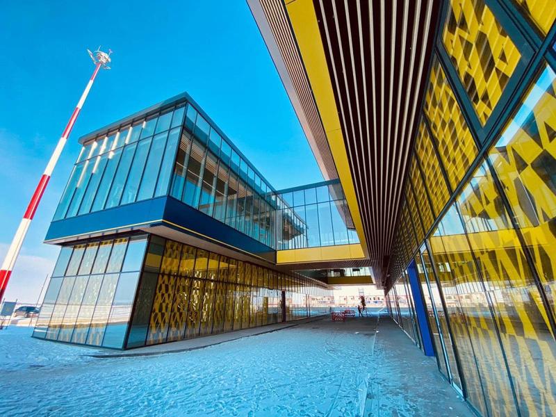 In Aeroportul International Brasov, Foto: Aeroportul Internațional Brașov/Facebook