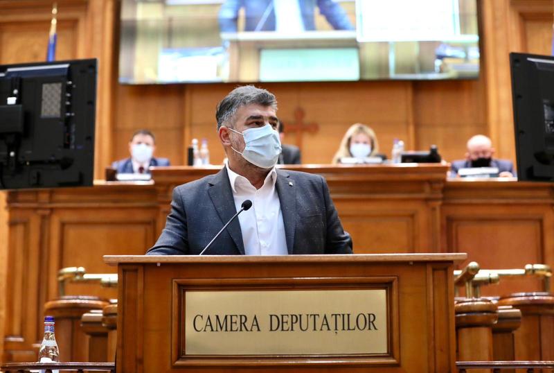Ciolacu, plen Camera Deputaților , Foto: PSD