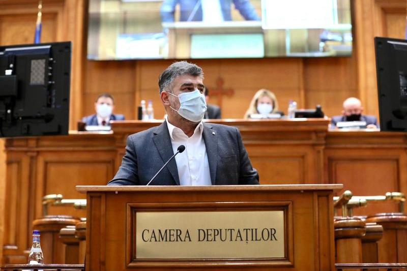 Ciolacu, plen Camera Deputaților , Foto: PSD