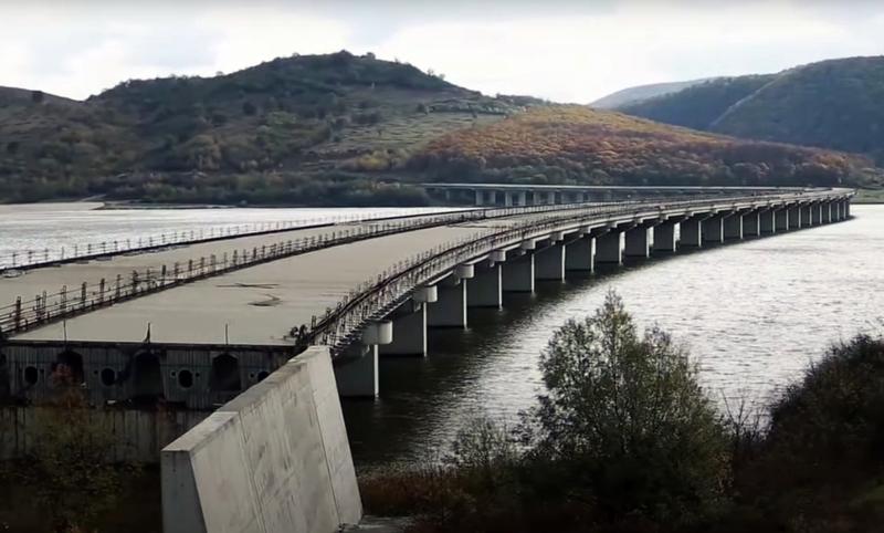 Viaductul nefinalizat de Bechtel de la Suplacu de Barcau, Foto: Captura YouTube