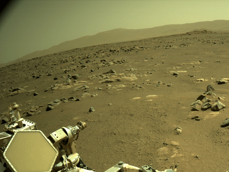 Fotografie facute de Perseverance pe Marrte, Foto: NASA