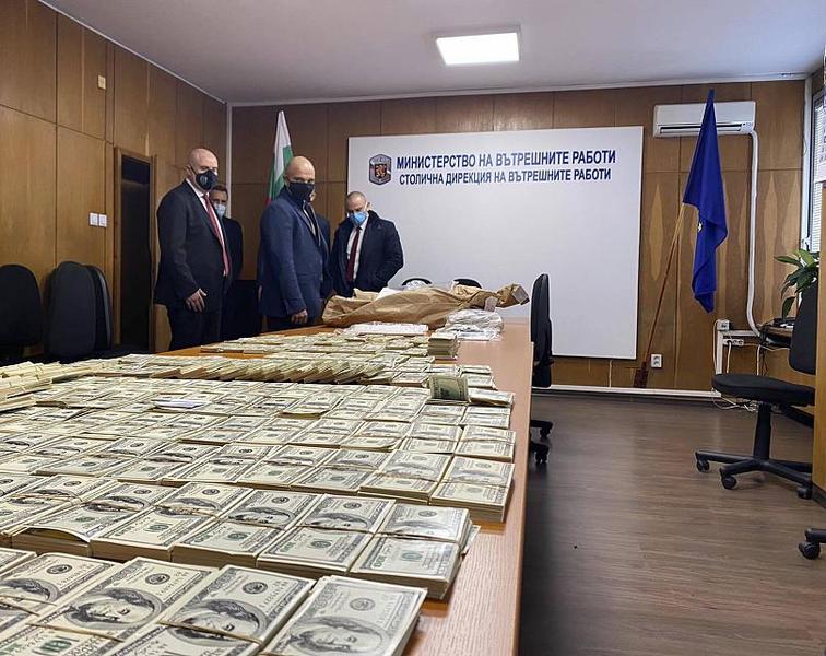Captura de bancnote false de la universitatea din Sofia, Foto: Ministerul de interne al Bulgariei