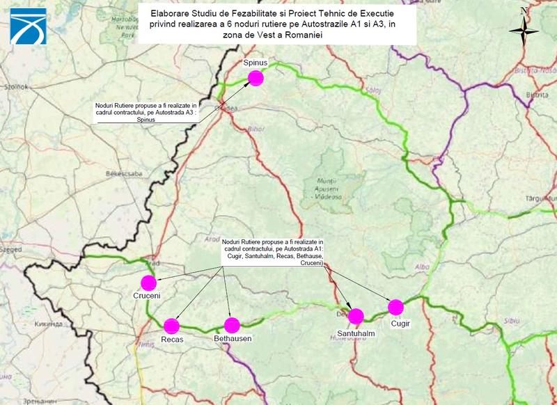 Noduri rutiere noi pe A1 si A3, Foto: CNAIR