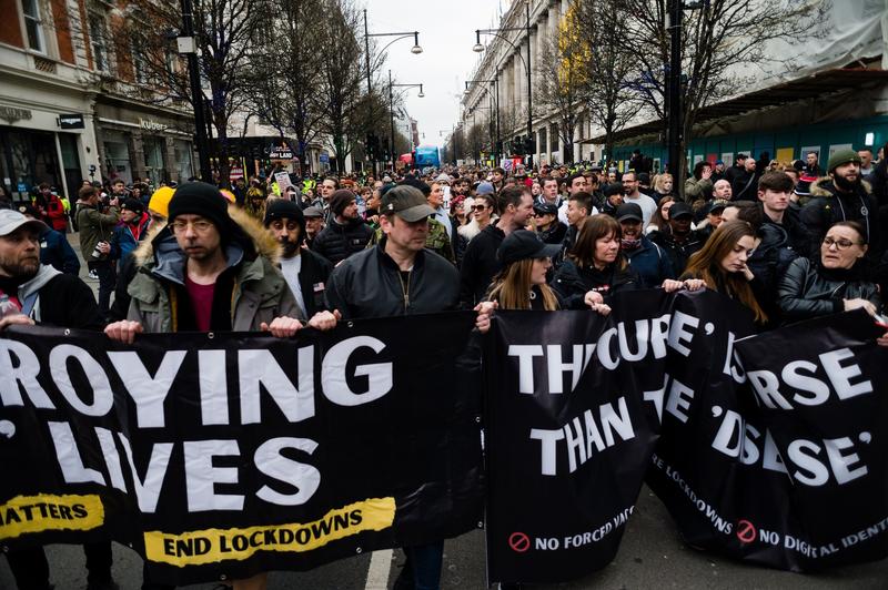 Protest Londra, Foto: Maciek Musialek/NurPhoto / Shutterstock Editorial / Profimedia