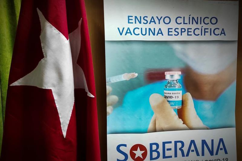 Vaccinul Soberana 02 dezvoltat de Cuba, Foto: YAMIL LAGE / AFP / Profimedia